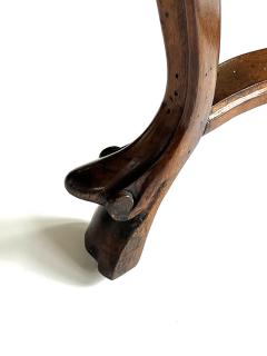 Set of Six Italian Rococo Style Carved Walnut Side Dining Chairs - 4523941