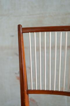 Set of Six Lacquered Wooden Chairs 1950s - 4642706