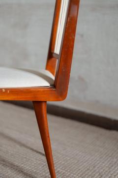Set of Six Lacquered Wooden Chairs 1950s - 4642709