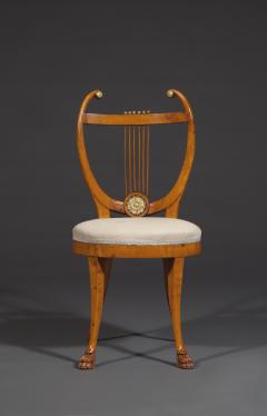 Set of Six Lyre Back Chairs - 1932237