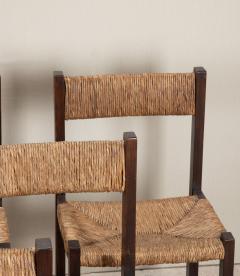 Set of Six Mid Century Spanish Dining Chairs - 4245662