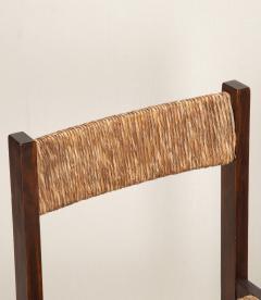 Set of Six Mid Century Spanish Dining Chairs - 4245668