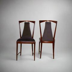 Set of Six Osvaldo Borsani Dining Chairs Italy 1949 - 4441519