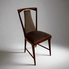 Set of Six Osvaldo Borsani Dining Chairs Italy 1949 - 4441521
