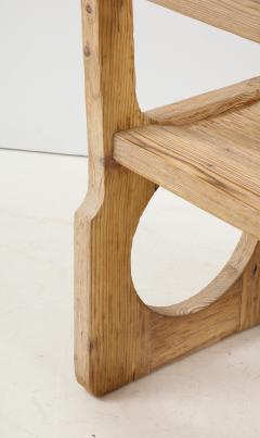 Set of Six Sandblasted Oak Chairs - 1552096