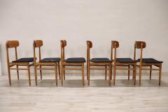 Set of Six Scandinavian Design Dining Chairs 1960s - 3394122