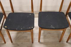 Set of Six Scandinavian Design Dining Chairs 1960s - 3394131