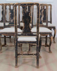 Set of Six Swedish Baroque Chairs Circa 1750 - 4722894