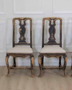 Set of Six Swedish Baroque Chairs Circa 1750 - 4722948