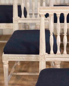 Set of Six Swedish Gustavian Chairs circa 1820 - 4481101