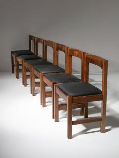 Set of Six Torbecchia Chairs by Giovanni Michelucci for Poltronova - 4726109