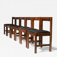 Set of Six Torbecchia Chairs by Giovanni Michelucci for Poltronova - 4730604
