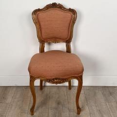 Set of Six Victorian Side Chairs Made of Walnut in the French Taste - 2513545