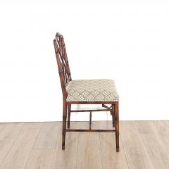 Set of Six Vintage Chinese Chippendale Style Chairs - 3804126