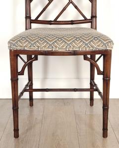 Set of Six Vintage Chinese Chippendale Style Chairs - 3804128