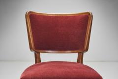 Set of Swedish Modern Upholstered Dining Chairs Sweden 1950s - 3458260