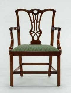 Set of Ten 18th Century Mahogany Dining Chairs - 3531929