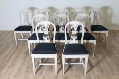 Set of Ten 18th Century Swedish Dining Chairs - 3945718