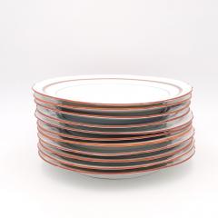 Set of Ten 19th Century German Dinner Plates - 3537971