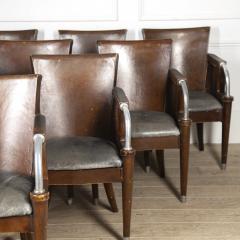 Set of Ten Art Deco Style Armchairs - 3606280