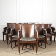 Set of Ten Art Deco Style Armchairs - 3606281