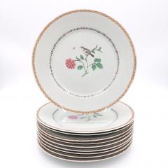 Set of Ten Cabinet Plates France circa 1960 - 2670272