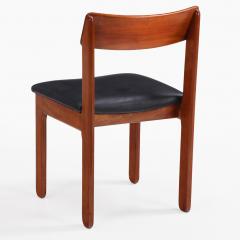 Set of Ten Danish Style Mahogany Dining Chairs C 1955  - 4527981