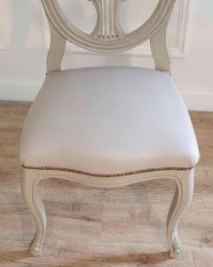 Set of Ten Louis XV Louis XVI Transition Style Chairs France 20th Century - 4480989