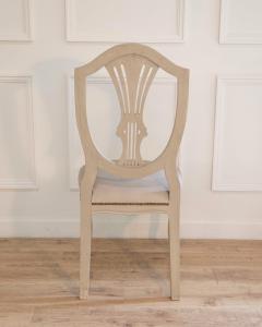 Set of Ten Louis XV Louis XVI Transition Style Chairs France 20th Century - 4480990