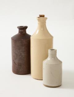 Set of Three 19th C Japanese Ceramic Ink Bottles - 1289463