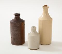 Set of Three 19th C Japanese Ceramic Ink Bottles - 1289464