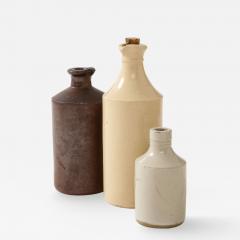 Set of Three 19th C Japanese Ceramic Ink Bottles - 1291600