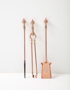 Set of Three Copper Fire Tools - 3209278