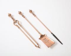 Set of Three Copper Fire Tools - 3209279