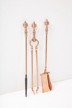 Set of Three Copper Fire Tools - 3209280