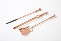 Set of Three Copper Fire Tools - 3209281