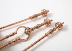Set of Three Copper Fire Tools - 3209282