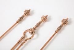 Set of Three Copper Fire Tools - 3209285