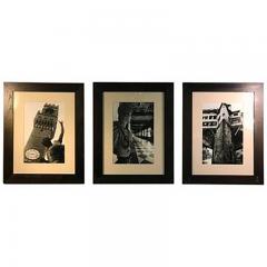 Set of Three Exceptional Quality Signed Roman Photographs in Modern Frames - 413516