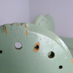 Set of Three Folk Tyrolean Style Chairs in Mind Green Finland c Early 1900s - 4398763