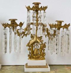 Set of Three French Belle poque Style Candelabras - 2972306