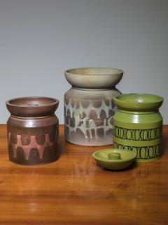 Set of Three Italian 60s ceramic Vases - 4725001