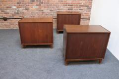 Set of Three Italian Modernist Mahogany Cabinets Chests by Longato Arredamenti - 4008897