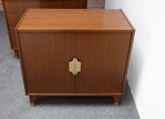 Set of Three Italian Modernist Mahogany Cabinets Chests by Longato Arredamenti - 4008899