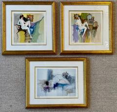 Set of Three Itzchak Tarkay Serigraphs of Nudes - 2936834