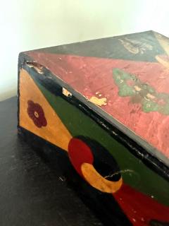 Set of Three Korean Stackable Sewing Box Covered in Hanji Paper - 4303045