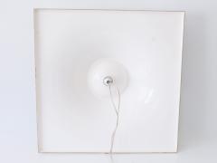 Set of Three Large Mid Century Modern Fiberglass Sconces or Wall Lamps 1970s - 3205543