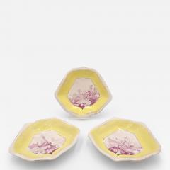 Set of Three Lozenge Shaped Dishes Continental circa 1780 - 4490817
