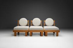 Set of Three Modern Lounge Chairs Europe Mid 20th Century - 4358238