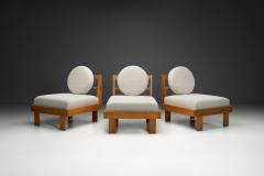 Set of Three Modern Lounge Chairs Europe Mid 20th Century - 4358241
